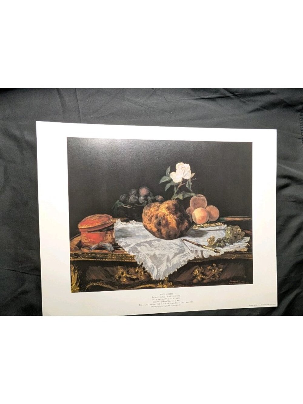 Edouard Manet The Brioche Art Print Metropolitan museum of art 11" x 14"